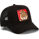 kasketter-buet-sort-snapback-re-leone-rosso-microsuede-king-the-farm-goorin-bros