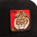 kasketter-buet-sort-snapback-re-leone-rosso-microsuede-king-the-farm-goorin-bros