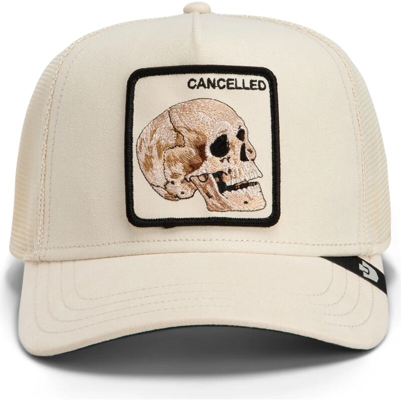 kasketter-buet-beige-snapback-suede-cancelled-skull-microsuede-the-farm-goorin-bros