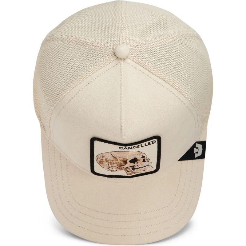 kasketter-buet-beige-snapback-suede-cancelled-skull-microsuede-the-farm-goorin-bros