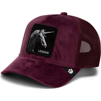 Kasketter buet rød snapback Velour Legend The Farm Goorin Bros.