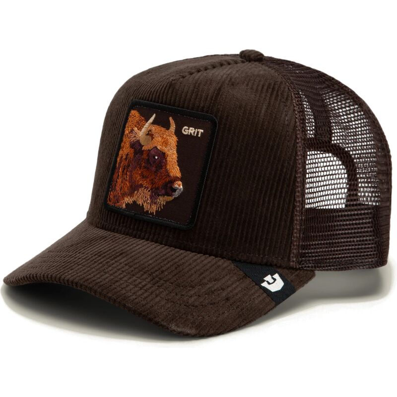 kasketter-buet-brun-snapback-corduroy-grit-ridgeline-the-farm-goorin-bros