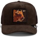 kasketter-buet-brun-snapback-corduroy-grit-ridgeline-the-farm-goorin-bros