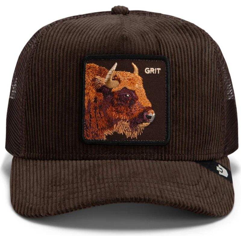 kasketter-buet-brun-snapback-corduroy-grit-ridgeline-the-farm-goorin-bros