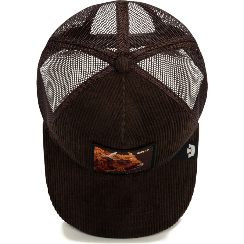 kasketter-buet-brun-snapback-corduroy-grit-ridgeline-the-farm-goorin-bros