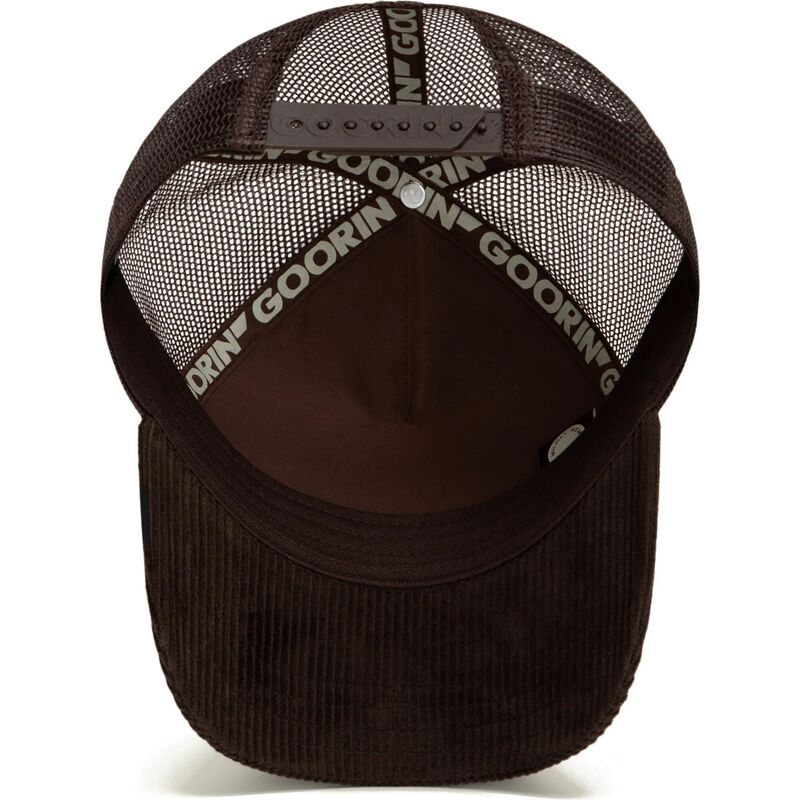 kasketter-buet-brun-snapback-corduroy-grit-ridgeline-the-farm-goorin-bros