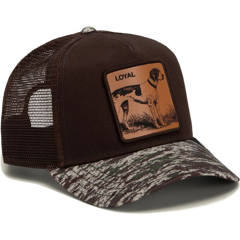 kasketter-buet-brun-snapback-engraved-dog-camo-glitch-the-farm-goorin-bros