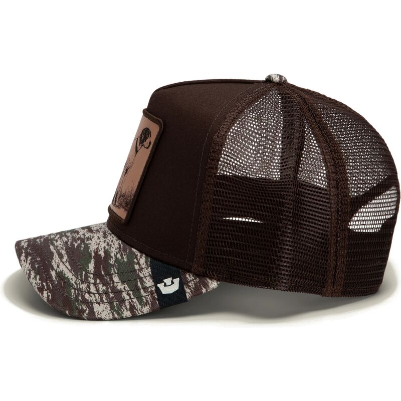 kasketter-buet-brun-snapback-engraved-dog-camo-glitch-the-farm-goorin-bros