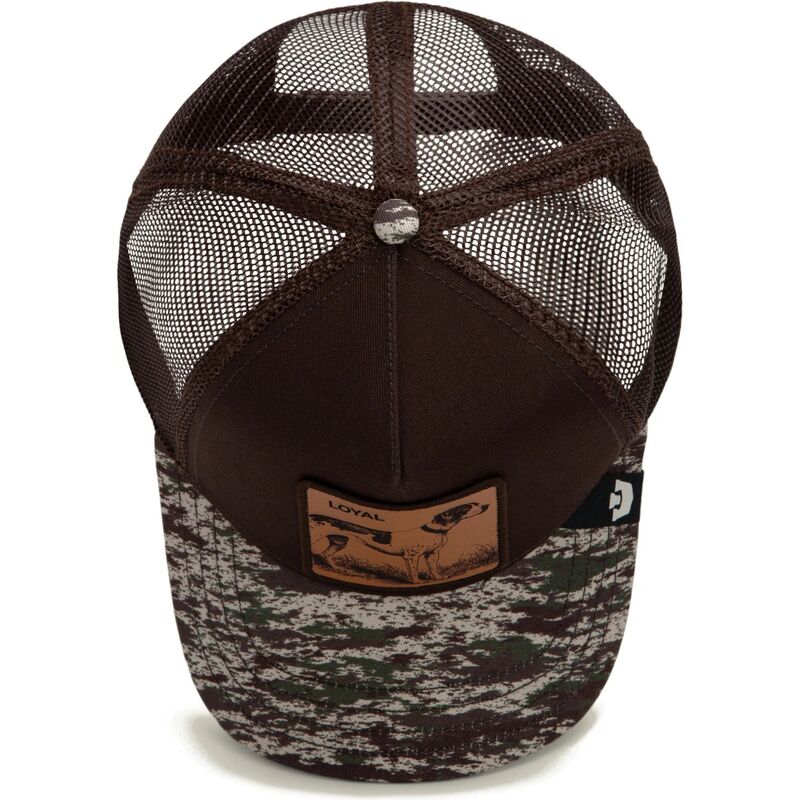 kasketter-buet-brun-snapback-engraved-dog-camo-glitch-the-farm-goorin-bros