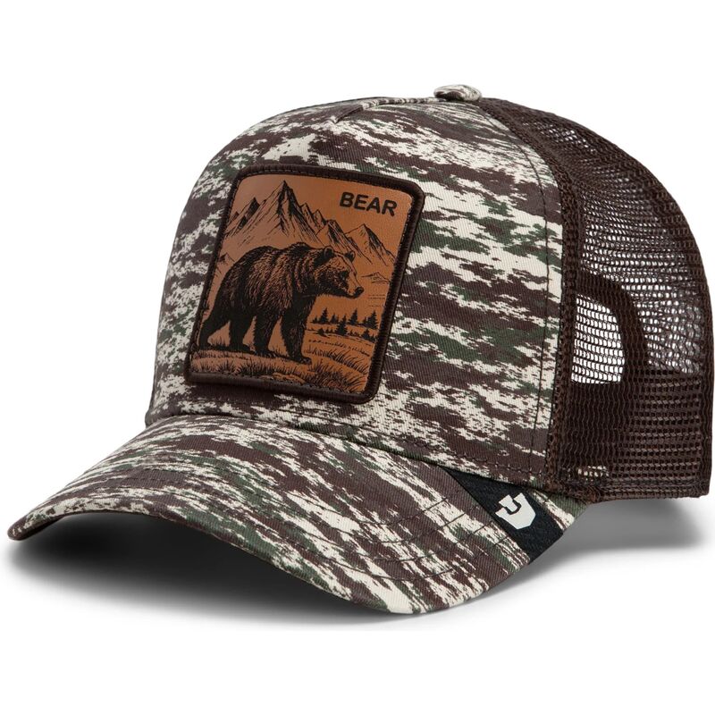 kasketter-buet-camouflage-snapback-engraved-bear-camo-glitch-the-farm-goorin-bros kasketter-buet-camouflage-snapback-engraved-bear-camo-glitch-the-farm-goorin-bros