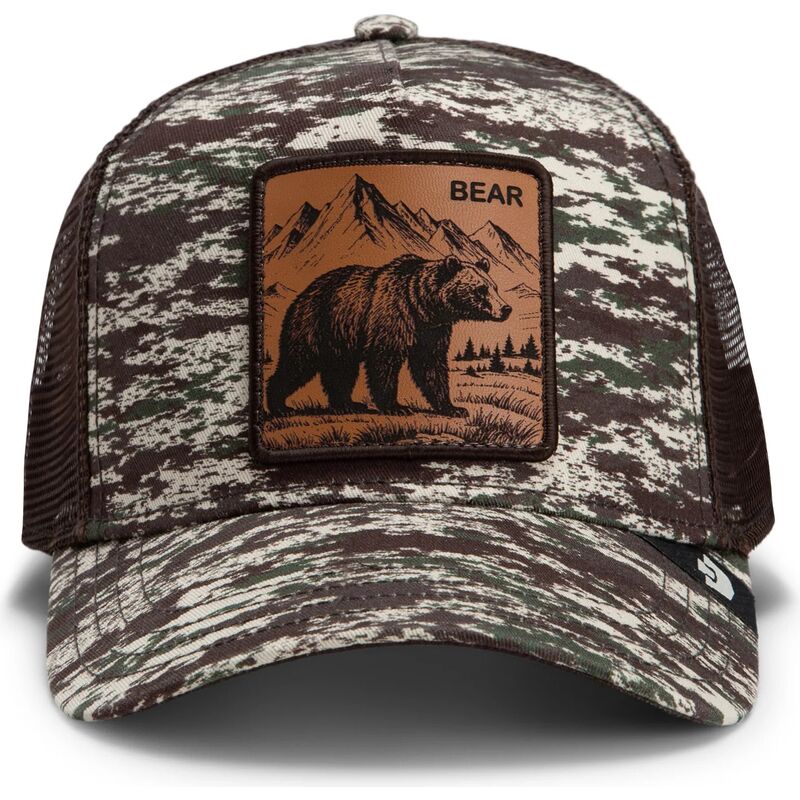 kasketter-buet-camouflage-snapback-engraved-bear-camo-glitch-the-farm-goorin-bros kasketter-buet-camouflage-snapback-engraved-bear-camo-glitch-the-farm-goorin-bros