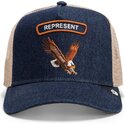 kasketter-buet-marinebla-snapback-represent-rocker-denim-after-dark-the-farm-goorin-bros