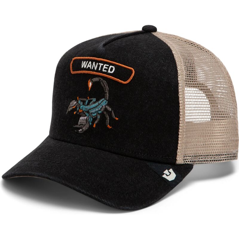 kasketter-buet-sort-snapback-wanted-rocker-denim-after-dark-the-farm-goorin-bros
