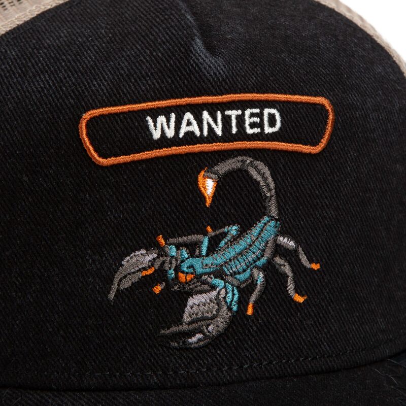 kasketter-buet-sort-snapback-wanted-rocker-denim-after-dark-the-farm-goorin-bros