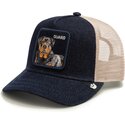 kasketter-buet-marinebla-snapback-guard-denim-after-dark-the-farm-goorin-bros