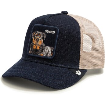 Kasketter buet marineblå snapback Guard Denim After Dark The Farm Goorin Bros.