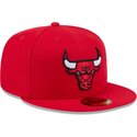 kasketter-flad-rod-tilpasset-59fifty-side-script-fra-chicago-bulls-nba-af-new-era