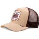kasketter-buet-khaki-snapback-hft-lazy-days-af-djinns