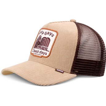 Kasketter buet khaki snapback HFT Lazy Days af Djinns