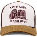 kasketter-buet-brun-snapback-hft-lazy-days-af-djinns