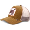 kasketter-buet-brun-snapback-hft-lazy-days-af-djinns