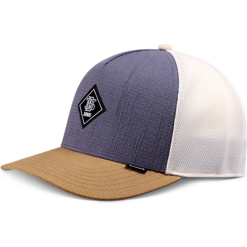 kasketter-buet-flerfarvet-snapback-new-hft-seer-block-af-djinns