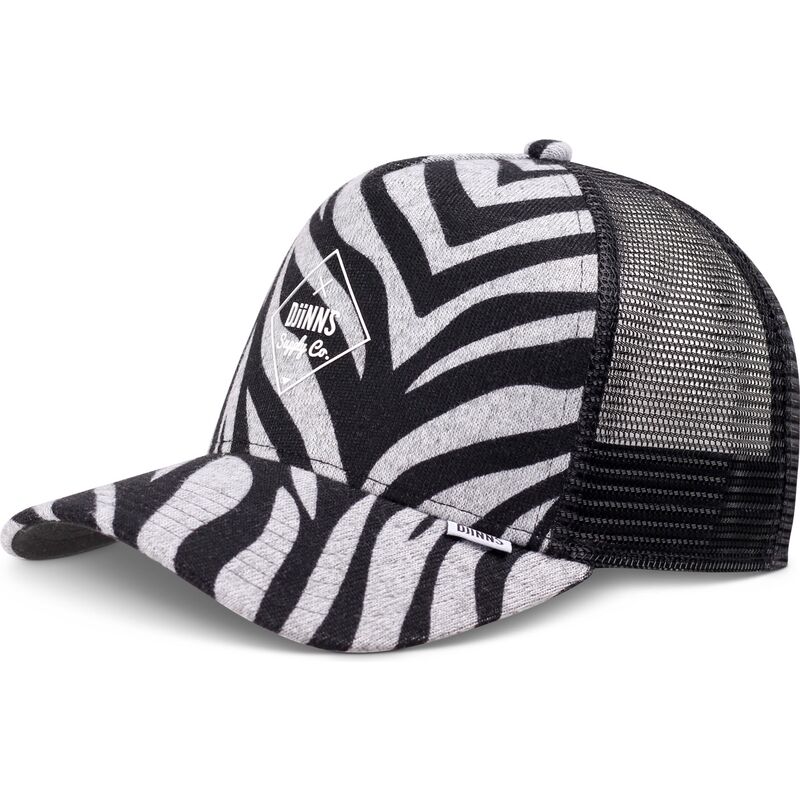 kasketter-buet-sort-snapback-hft-rubbertigerstripes-af-djinns