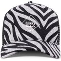 kasketter-buet-sort-snapback-hft-rubbertigerstripes-af-djinns