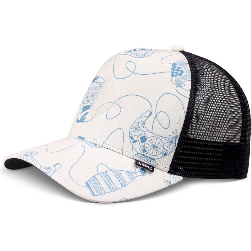 kasketter-buet-hvid-snapback-hft-bottles-af-djinns kasketter-buet-hvid-snapback-hft-bottles-af-djinns