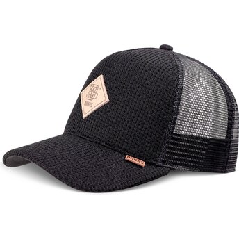 Kasketter buet sort snapback HFT Knitted Fab af Djinns
