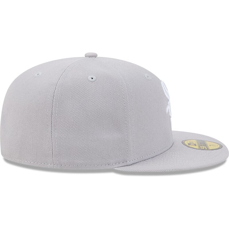 kasketter-flad-gra-tilpasset-59fifty-side-script-fra-chicago-white-sox-mlb-af-new-era