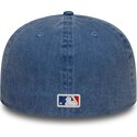 kasketter-flad-bla-tilpasset-59fifty-washed-fra-los-angeles-dodgers-mlb-af-new-era