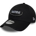 kasketter-buet-sort-justerbar-rem-9forty-gem-patch-distress-alone-af-new-era