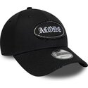kasketter-buet-sort-justerbar-rem-9forty-gem-patch-distress-alone-af-new-era