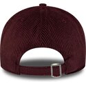kasketter-buet-rod-justerbar-rem-9twenty-a-frame-cord-script-fra-new-york-yankees-mlb-af-new-era
