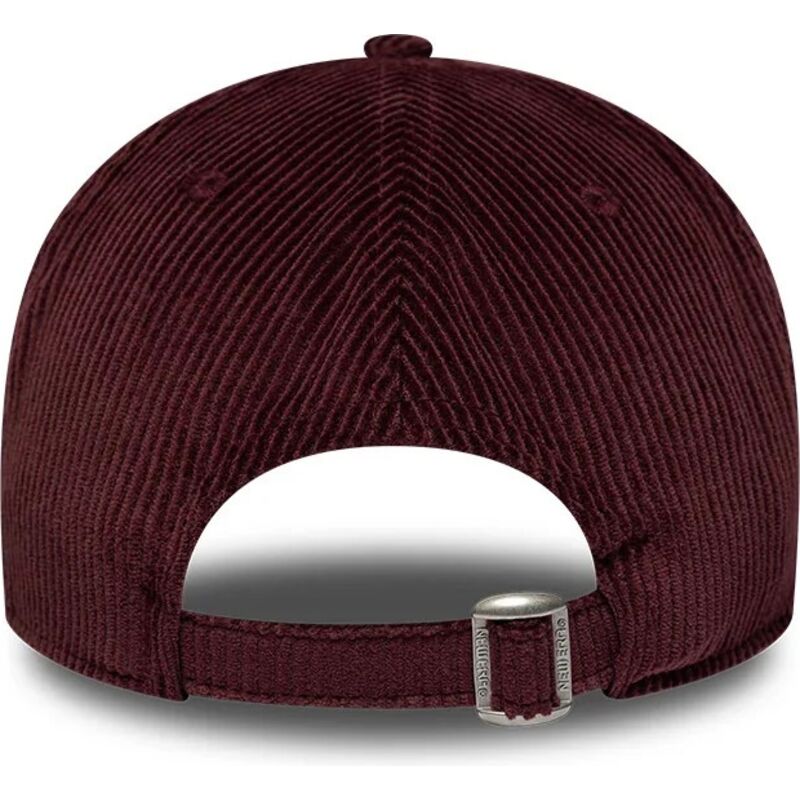 kasketter-buet-rod-justerbar-rem-9twenty-a-frame-cord-script-fra-new-york-yankees-mlb-af-new-era