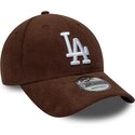 kasketter-buet-brun-snapback-9forty-entry-cord-fra-los-angeles-dodgers-mlb-af-new-era