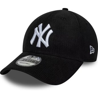 Kasketter buet sort snapback 9FORTY Entry Cord fra New York Yankees MLB af New Era