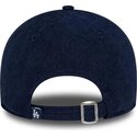 kasketter-buet-marinebla-justerbar-rem-9twenty-cord-script-fra-los-angeles-dodgers-mlb-af-new-era