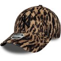kasketter-buet-leopard-justerbar-rem-9forty-ocelot-print-fra-new-york-yankees-mlb-af-new-era
