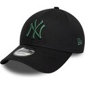 kasketter-buet-sort-justerbar-rem-9forty-league-essential-fra-new-york-yankees-mlb-af-new-era