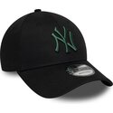 kasketter-buet-sort-justerbar-rem-9forty-league-essential-fra-new-york-yankees-mlb-af-new-era