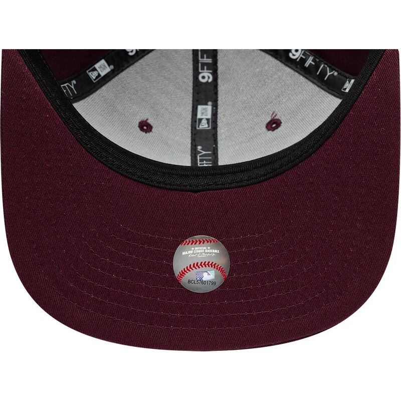 kasketter-flad-rod-snapback-9fifty-original-fit-league-essential-fra-new-york-yankees-mlb-af-new-era