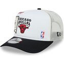 kasketter-buet-hvid-snapback-hardwood-classics-9fifty-a-frame-precurved-fra-chicago-bulls-nba-af-new-era