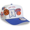 kasketter-buet-hvid-snapback-hardwood-classics-9fifty-a-frame-precurved-fra-new-york-knicks-nba-af-new-era