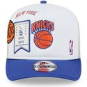 kasketter-buet-hvid-snapback-hardwood-classics-9fifty-a-frame-precurved-fra-new-york-knicks-nba-af-new-era