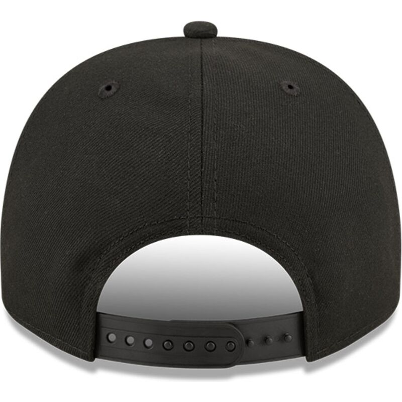 kasketter-buet-sort-snapback-9fifty-a-frame-precurved-skyline-fra-los-angeles-dodgers-mlb-af-new-era