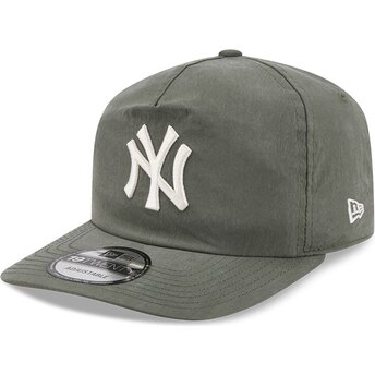Kasketter buet grøn snapback 19TWENTY Precurved fra New York Yankees MLB af New Era