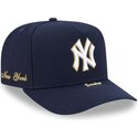 kasketter-buet-marinebla-snapback-9fifty-a-frame-precurved-visor-pin-fra-new-york-yankees-mlb-af-new-era