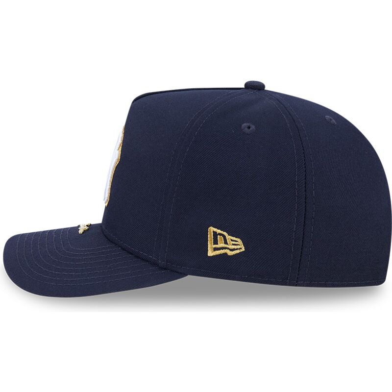 kasketter-buet-marinebla-snapback-9fifty-a-frame-precurved-visor-pin-fra-new-york-yankees-mlb-af-new-era